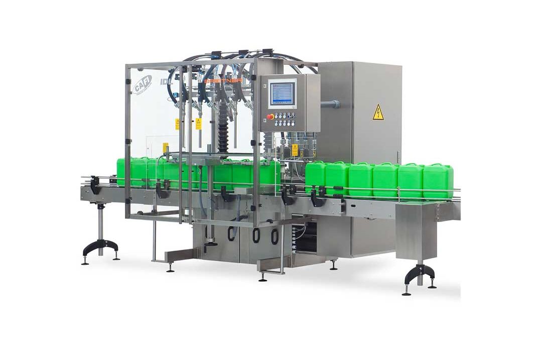 Linear Abfüllmaschine Typ IDL/MDL für Kanister