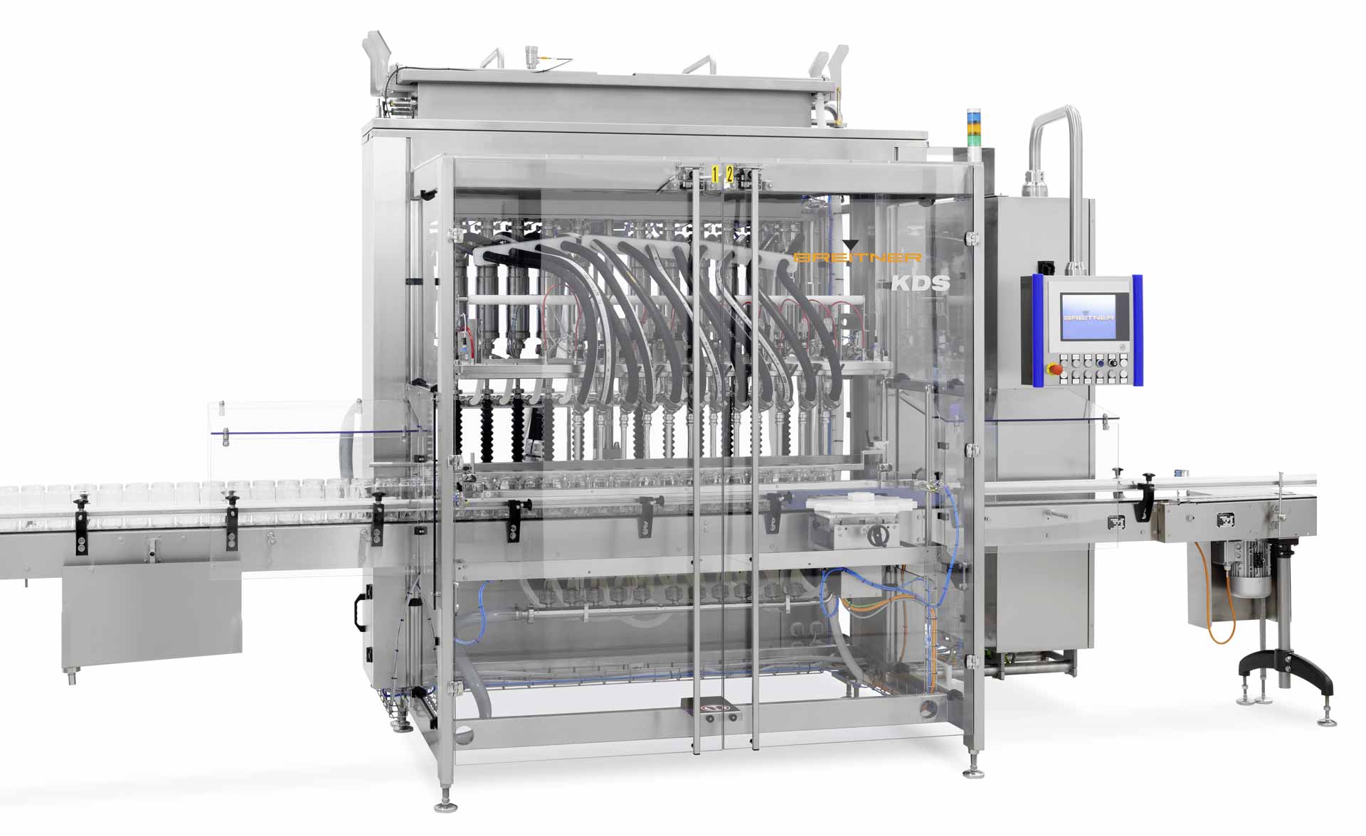 BREITNER Lineare Kolben-Abfüllmaschine Typ KDS