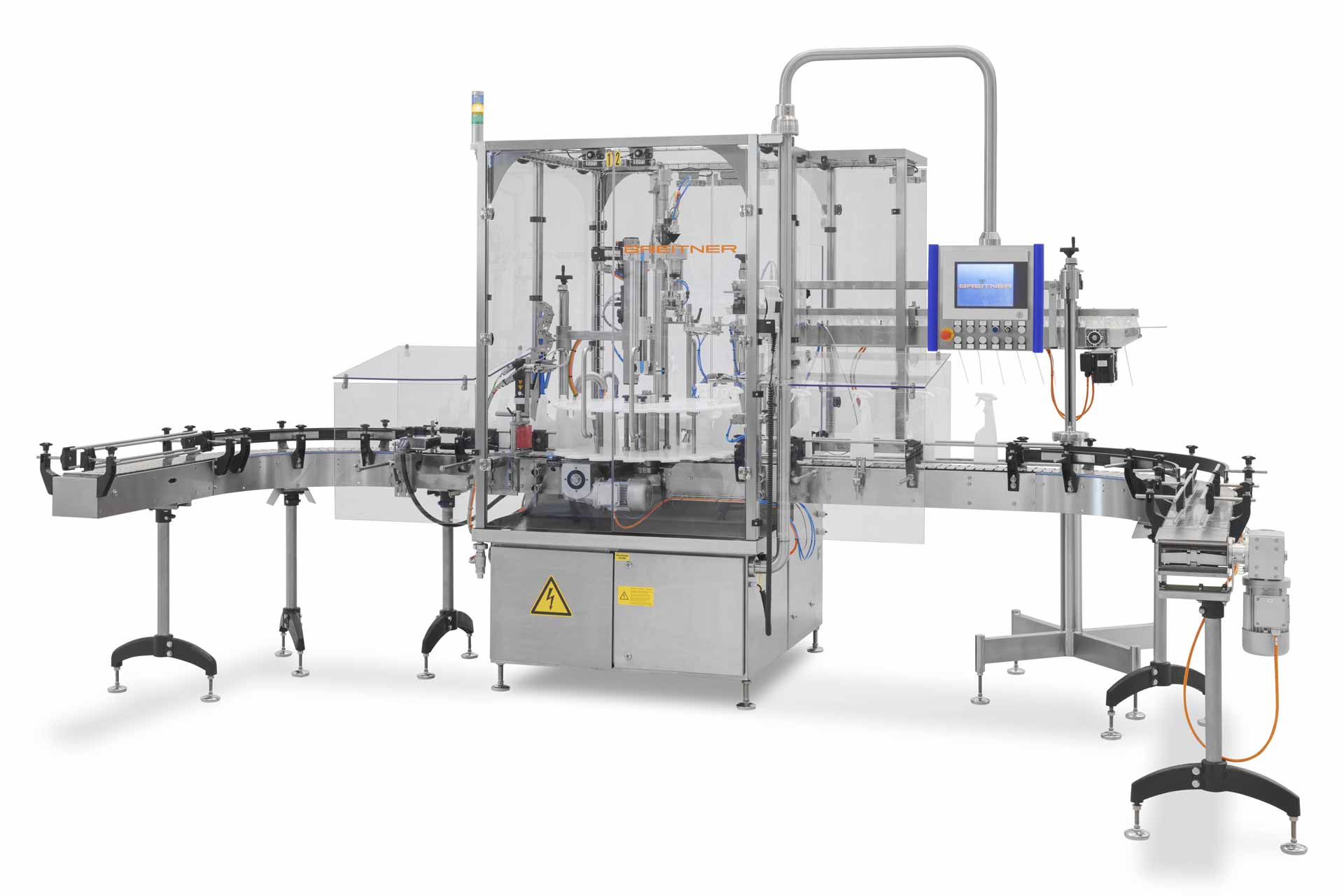 BREITNER Rund­verschließmaschine TYP VS getaktet