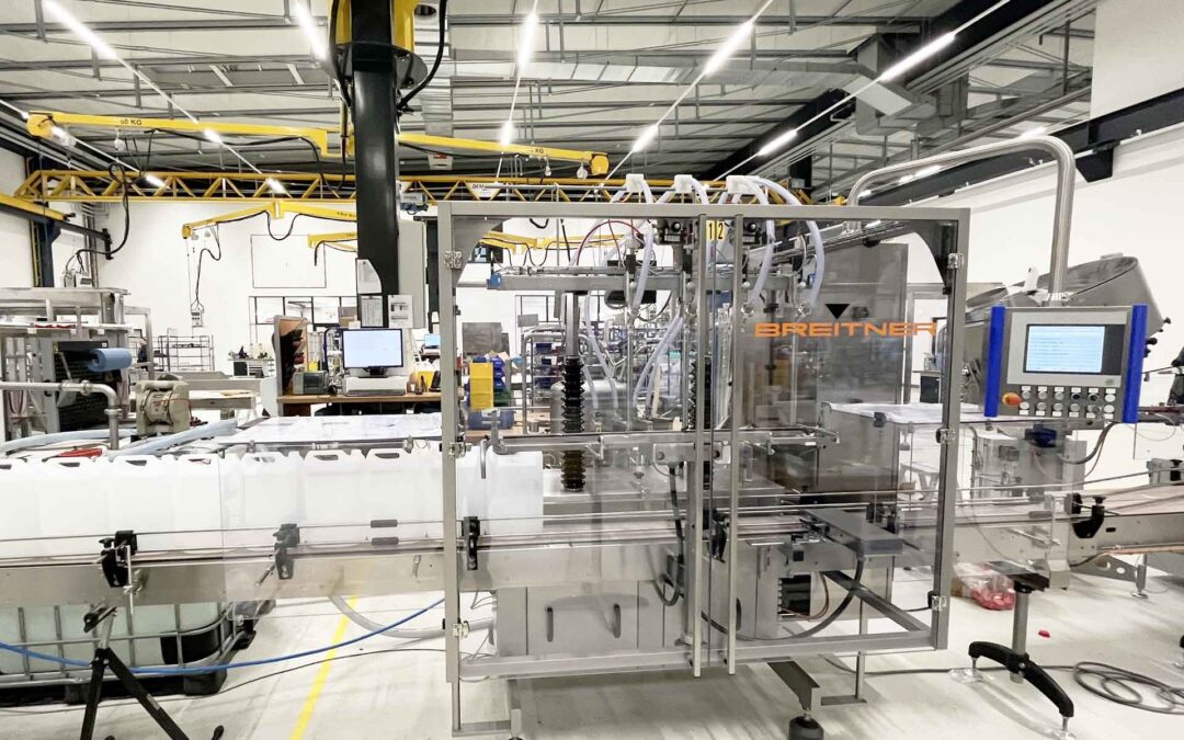 Best Practice: Effizienzsteigerung mit der BREITNER IDL-Abfülllinie mit Verschließmaschine